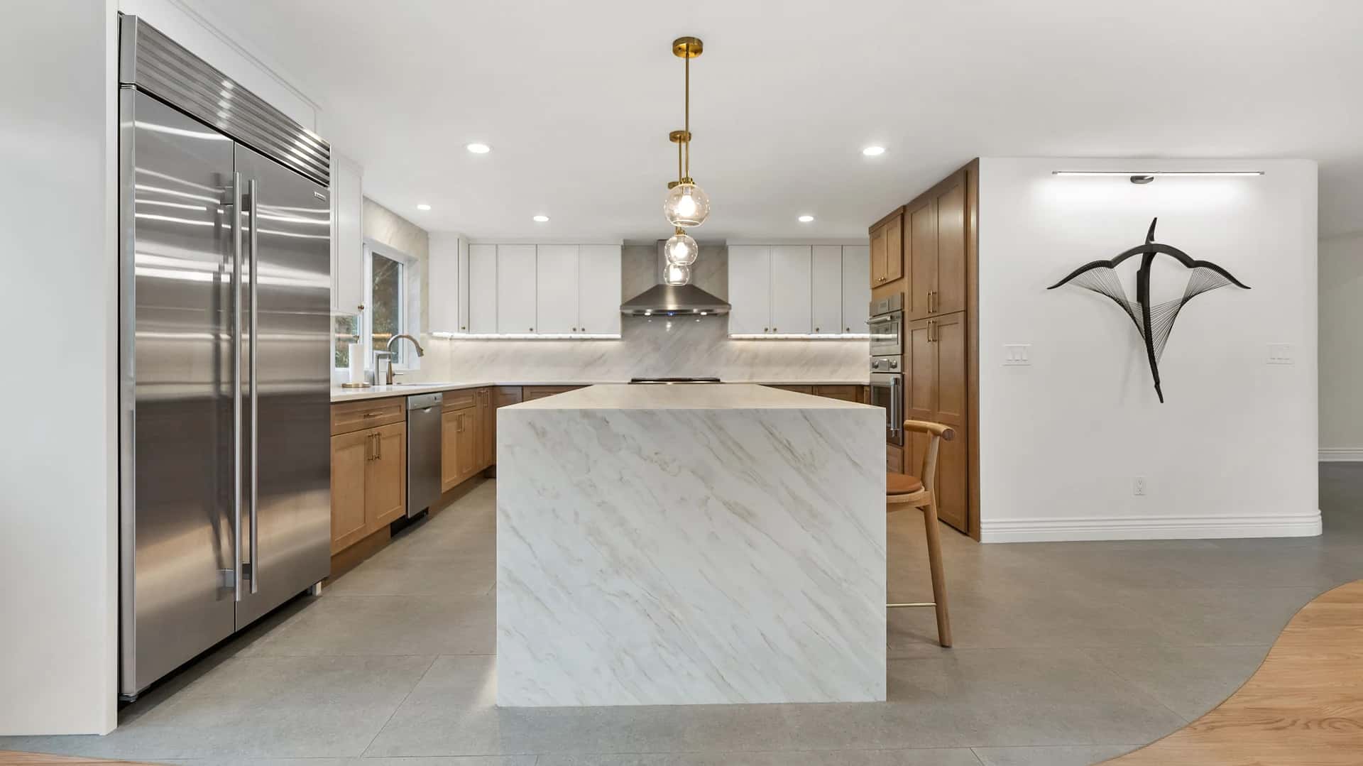 Kitchen after remodel in Bellevue, Washington