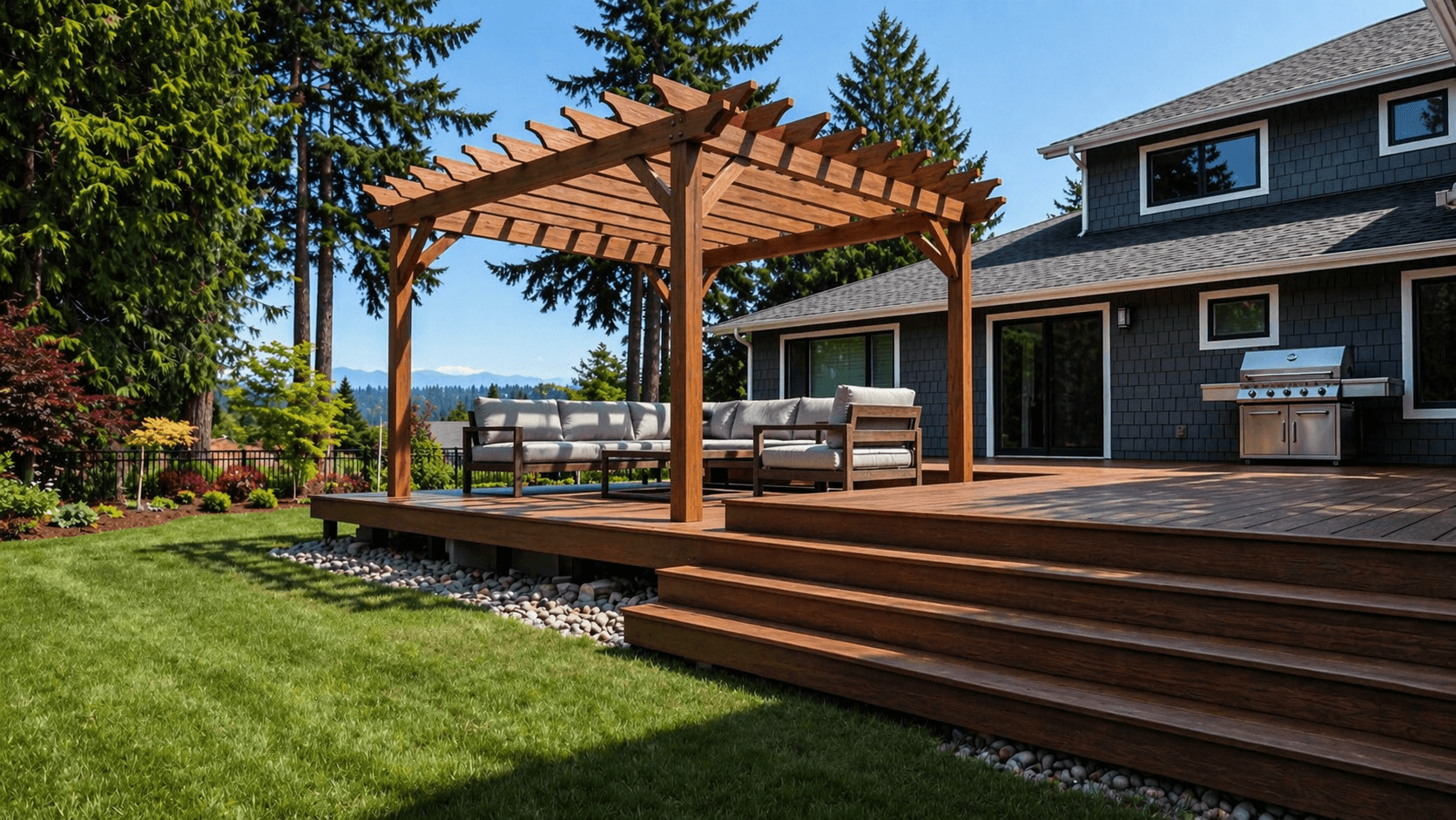 Sammamish Deck Expansion project photo 2 in Samammish