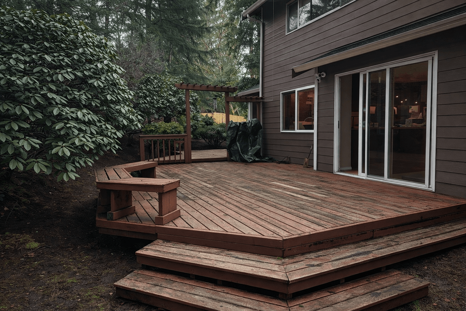 Deck Replacement Bellevue project photo 1 in Bellevue