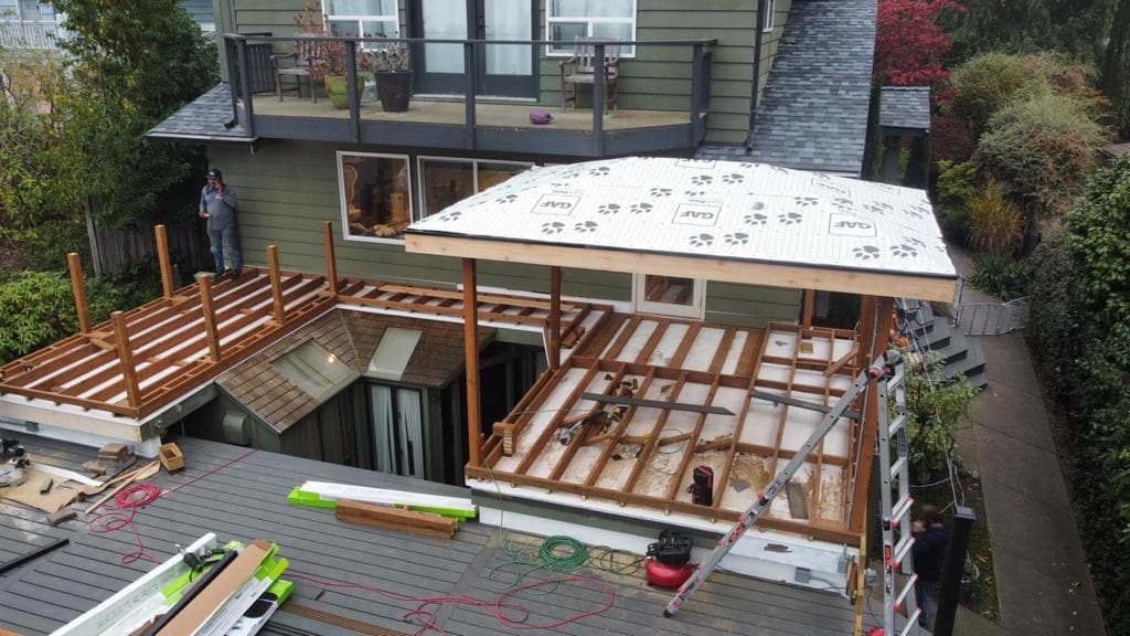 Redmond Multi-Level Deck Build photo 3 in Redmond