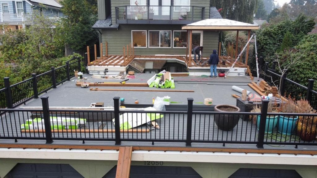 Redmond Multi-Level Deck Build photo 4 in Redmond