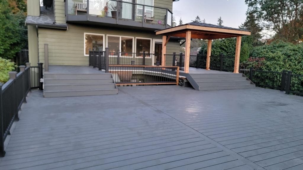 Redmond Multi-Level Deck Build photo 7 in Redmond