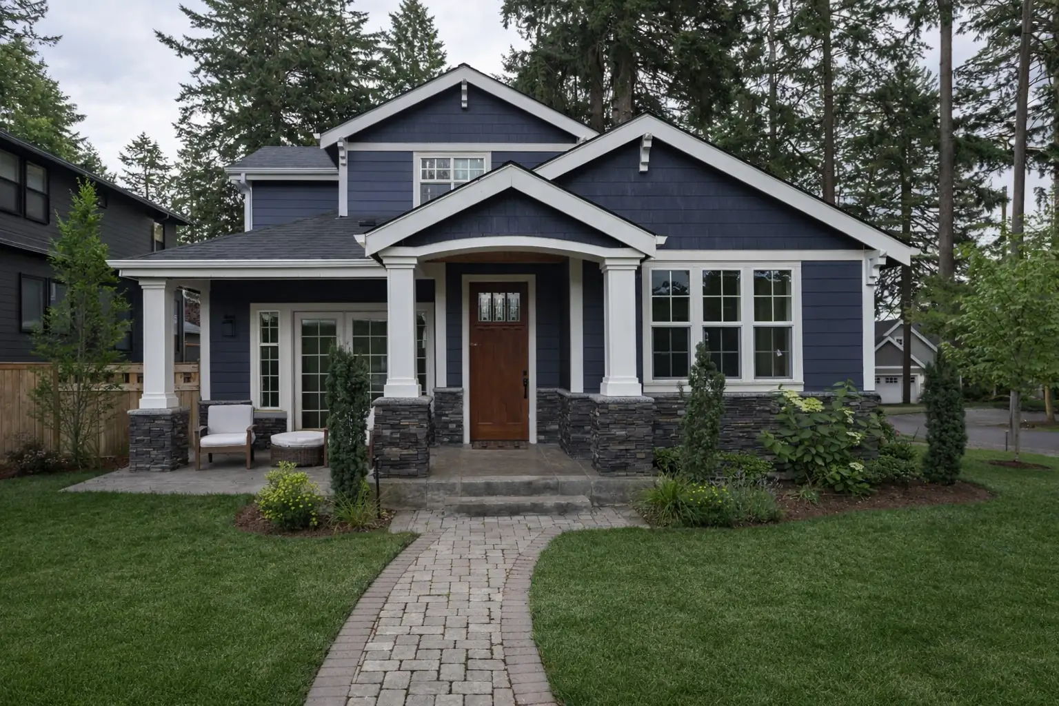 Water-damage restoration with rebuilt drywall and flooring in Seattle, Washington